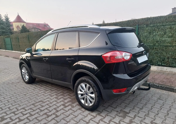 Ford Kuga cena 36900 przebieg: 204800, rok produkcji 2009 z Świdwin małe 781